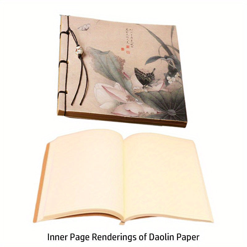 80 Sheets\u002F1 Book Sketchbook 6.77in*5.55in with Tassel Thread-Bound Notebook, Sketch Pad, Notepad, Diary, Art Book, Blank Drawing Book