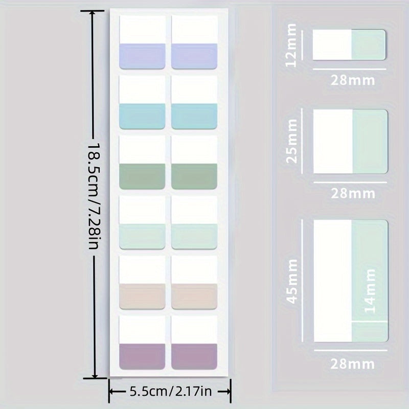 Transparent Sticky Tabs Transparent Sticky Note Tabs | Arrow Flags for Marking Pages, Planners, Offices, Schools