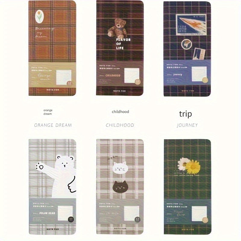 1pc of Hard-Faced Weekly Planner Notebook, a Korean Stationery Item