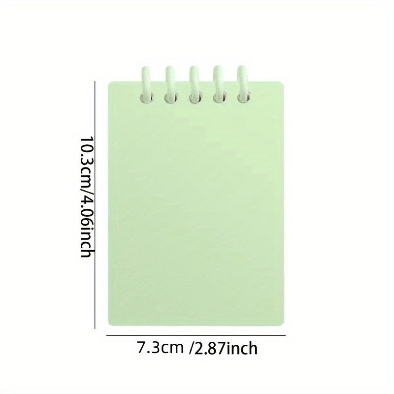 A7 Small Notebook with 80 Sheets, Portable Pocket-Sized Notepad in Easy Candy Colors, Thickened Notebook, Loose-Leaf Diary for School And Office Supplies