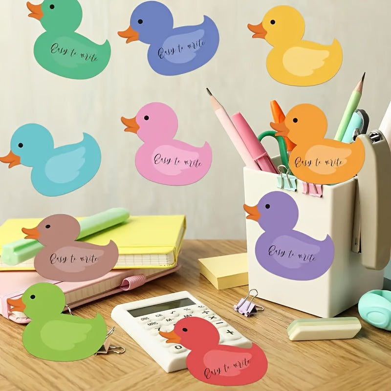 Cute Duck Planner Sticky Notes, Assorted Colors for Daily Planning\u002FLogging, Ideal School & Office Supplies or Christmas Gift