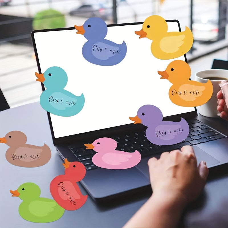 Cute Duck Planner Sticky Notes, Assorted Colors for Daily Planning\u002FLogging, Ideal School & Office Supplies or Christmas Gift