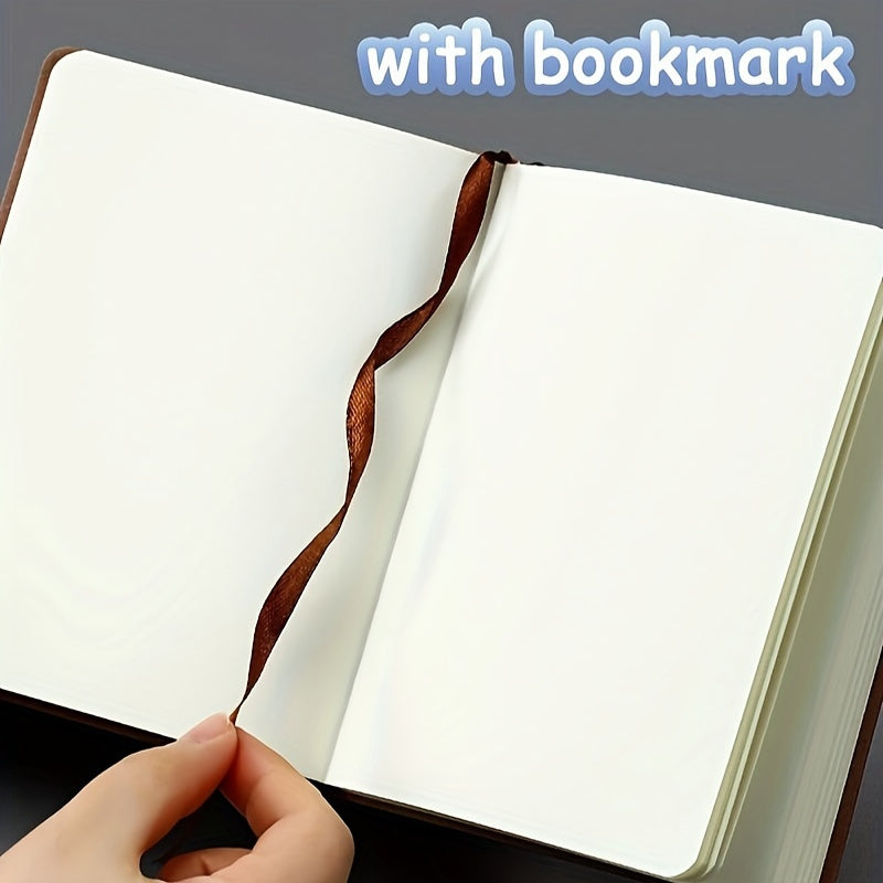 A6 360-Page Blank Lined Notebook