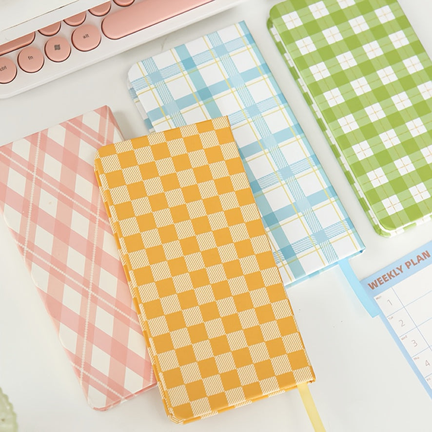 1pc Cute Cartoon Animal Theme Notebook, 80 Sheets\u002F160 Pages, Grid Diary Planner for Weekly Planning and Journaling – Perfect School & Office Use! Back-to-School Essential