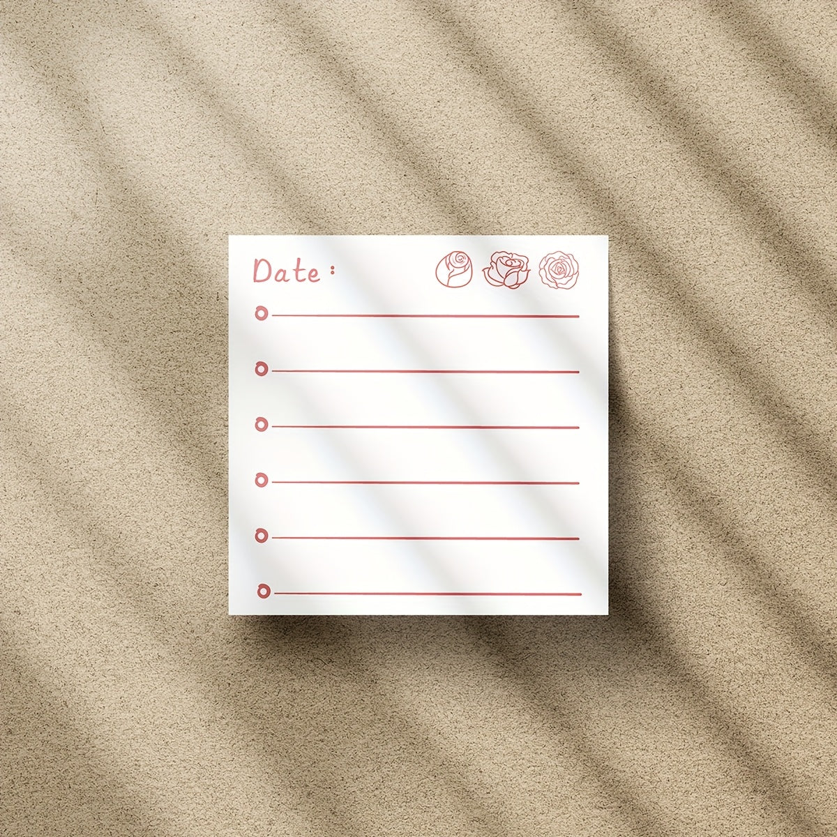 Cute 1pc\u002F4pcs 3x3 inch Self-Sticking Note Papers set, Adorable Cartoon Memo Pads with High-Adhesive, Reusable Tearable Post it Notes for Journal Planners Office School Home, Bulk Cute Stationery Gift