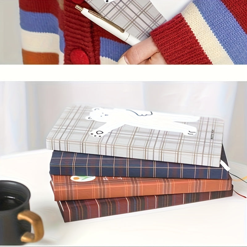 1pc of Hard-Faced Weekly Planner Notebook, a Korean Stationery Item