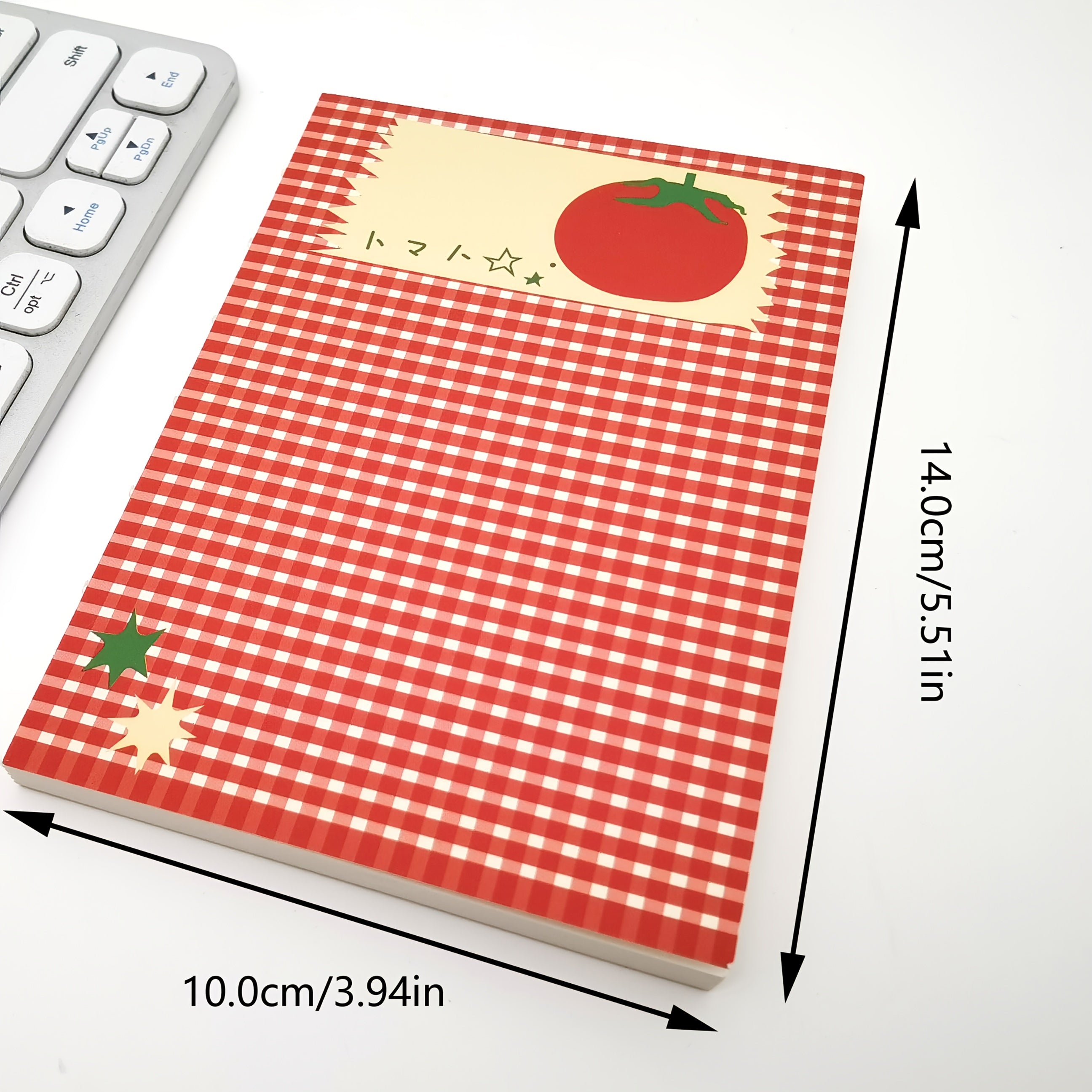 A6 Tomato-Themed Blank Notebook\u002FJournal\u002FSketchbook, Each Containing 80 Sheets, Stylish And Portable for Students Or Personal Notes - The Perfect Gift for Tomato Lovers