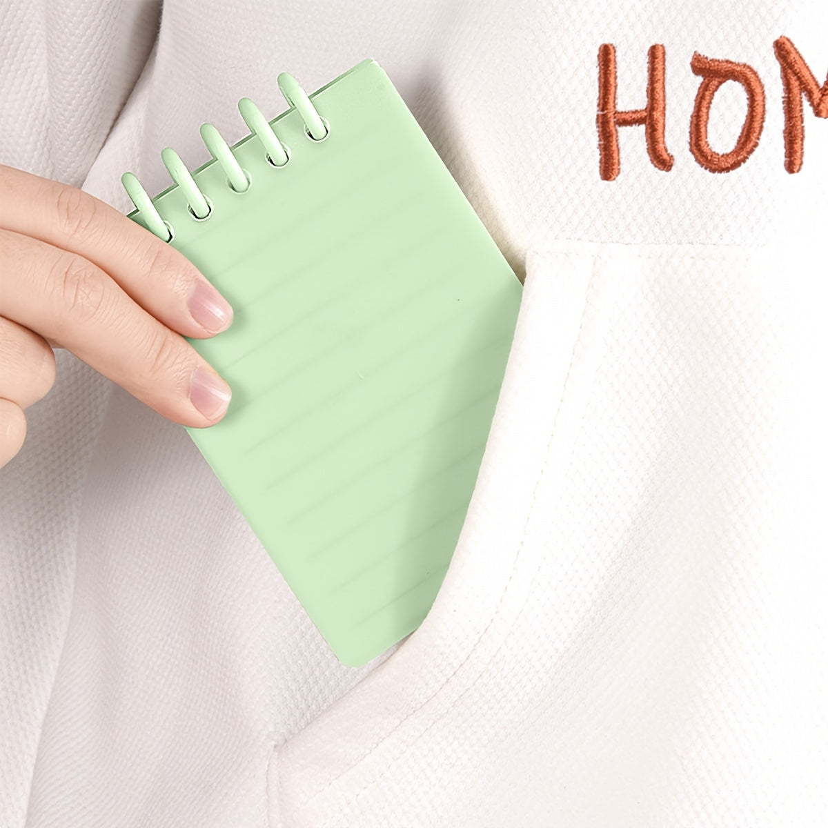 A7 Small Notebook with 80 Sheets, Portable Pocket-Sized Notepad in Easy Candy Colors, Thickened Notebook, Loose-Leaf Diary for School And Office Supplies