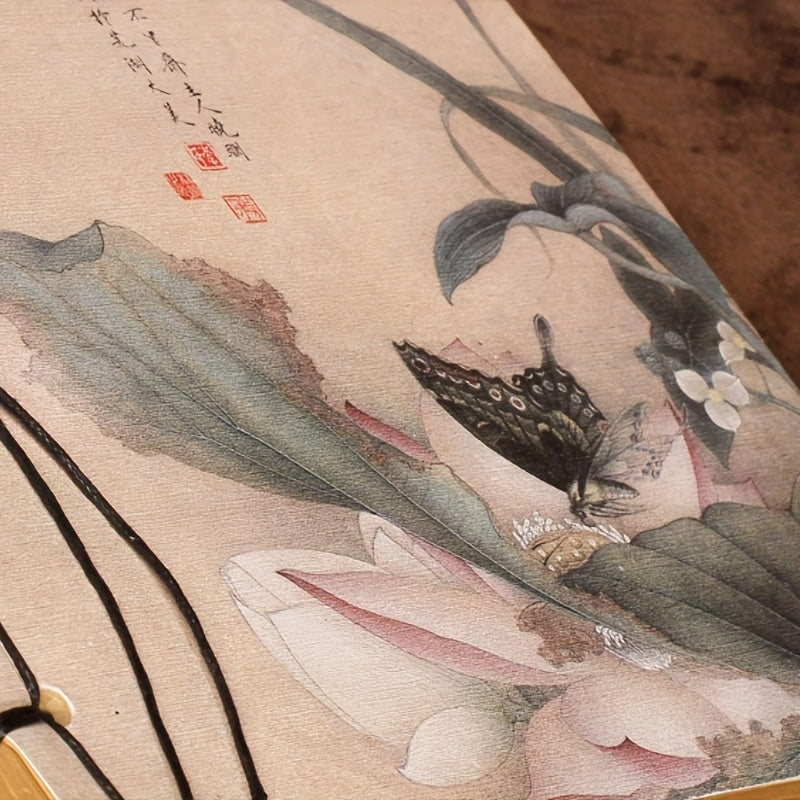 80 Sheets\u002F1 Book Sketchbook 6.77in*5.55in with Tassel Thread-Bound Notebook, Sketch Pad, Notepad, Diary, Art Book, Blank Drawing Book