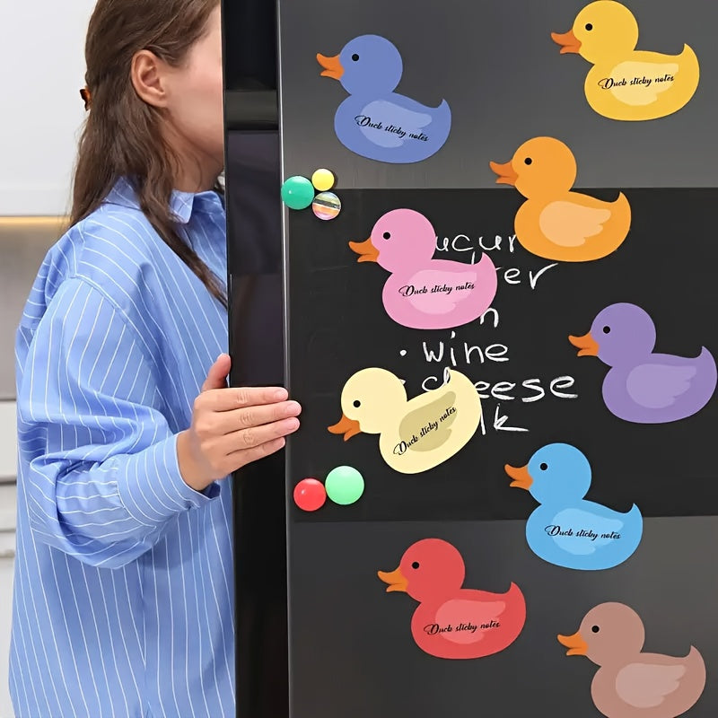 Cute Duck Planner Sticky Notes, Assorted Colors for Daily Planning\u002FLogging, Ideal School & Office Supplies or Christmas Gift