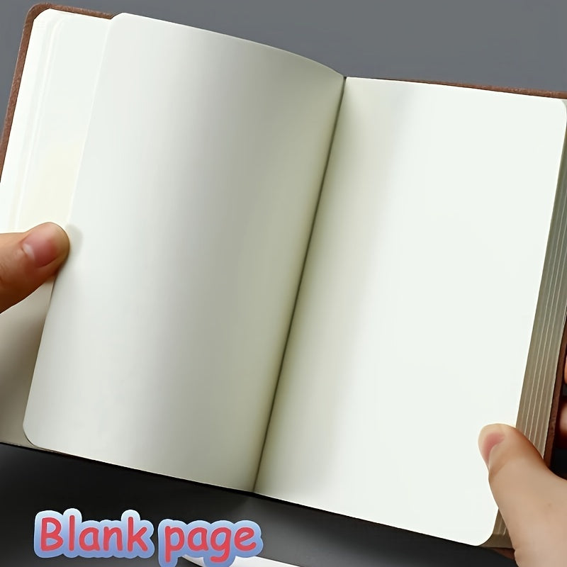 A6 360-Page Blank Lined Notebook